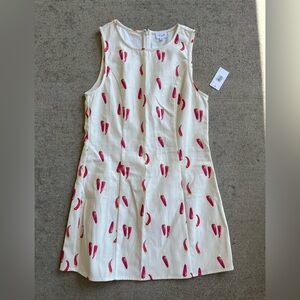 Le Lis dry goods hot chili pepper mini dress NWT
